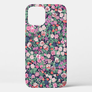 Funda Para iPhone 12 Diseño de flores de primavera. Patrón floral sin f