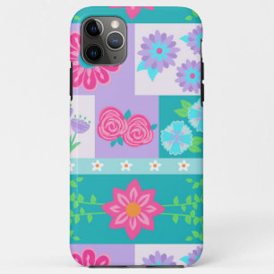 Funda Para iPhone 11 Pro Max Diseño de flores vibrantes en flor