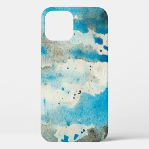 Funda Para iPhone 12 Diseño de fondo de color de agua