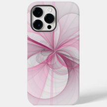 Diseño de fractal gris rosa claro abstracto modern