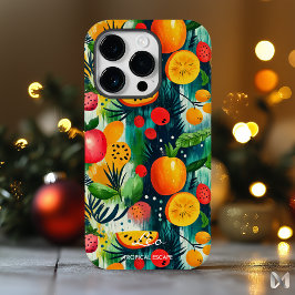 Funda Para iPhone 14 Pro De Case-Mate Diseño de Frutas de Escape Tropical con Naranja y 