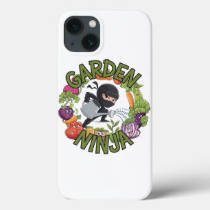Funda Para iPhone 13 Diseño de Garden Ninja - Gráficos Divertidos de Ja