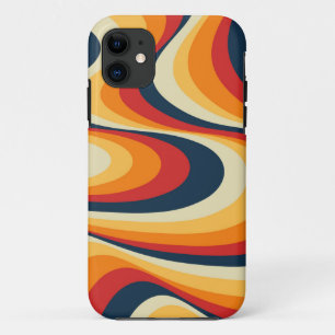 Funda Para iPhone 11 Diseño de giro colorido y abstracto