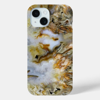 Funda Para iPhone 15 Diseño de Graveyard Plume Agate