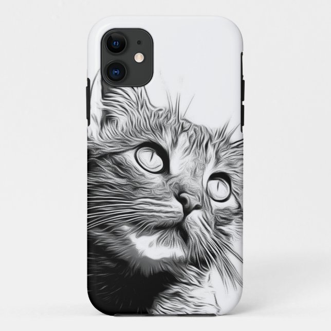 Funda De Case-Mate Para iPhone Diseño de Guay Kitty (Reverso)