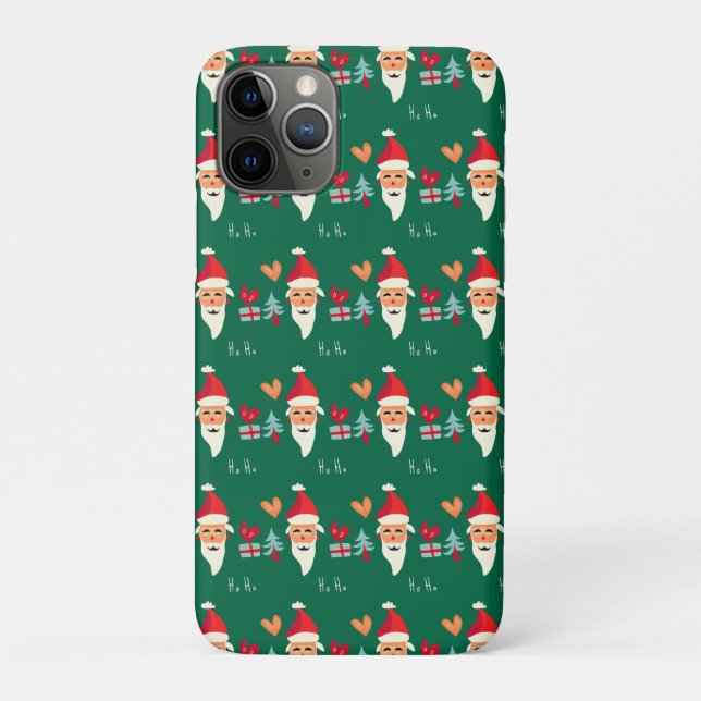 Funda De Case-Mate Para iPhone Diseño de Jolly Santa Navidades (Reverso)