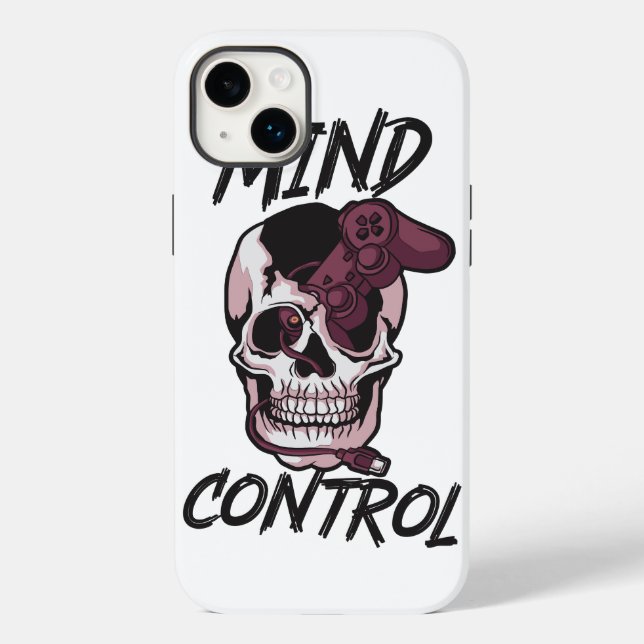 Funda De Case-Mate Para iPhone Diseño de juegos de control mental (Reverso )