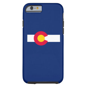 Funda Resistente Para iPhone 6 Diseño de la bandera del estado de Colorado