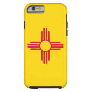 Funda Resistente Para iPhone 6 Diseño de la bandera del estado de New México