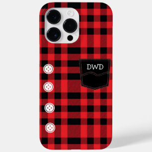 Funda Para iPhone 14 Pro Max De Case-Mate Diseño de la camiseta del personalizado Red Flanne