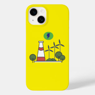 Funda Para iPhone 14 De Case-Mate Diseño de la central nuclear