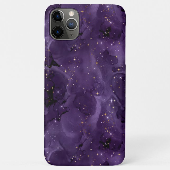 Funda De Case-Mate Para iPhone Diseño de la serie Purple Galaxy 8 (Reverso)