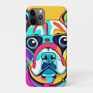 Funda Para iPhone 11 Pro Diseño de lentes Mascotas vibrantes