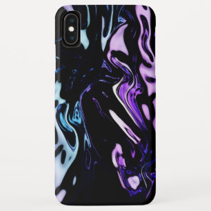 Funda Para iPhone XS Max Diseño de Líquido Metálico