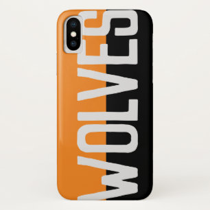 Funda Para iPhone X Diseño de lobos.