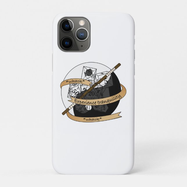 Funda De Case-Mate Para iPhone Diseño de los dados de los monjes (Reverso)