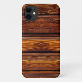 Funda Para iPhone 11 Diseño de madera