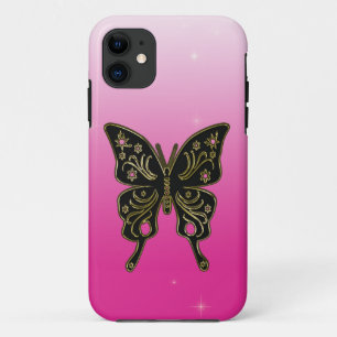 Funda Para iPhone 11 Diseño de mariposa