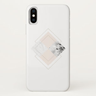 Funda Para iPhone X Diseño de mármol geométrico