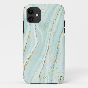 Funda Para iPhone 11 diseño de mármol líquido pintado a mano elegante c