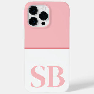 Funda Para iPhone 14 Pro Max De Case-Mate Diseño de monograma Minimalista inicial