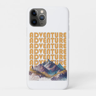 Funda Para iPhone 11 Pro Diseño de montaña de aventura