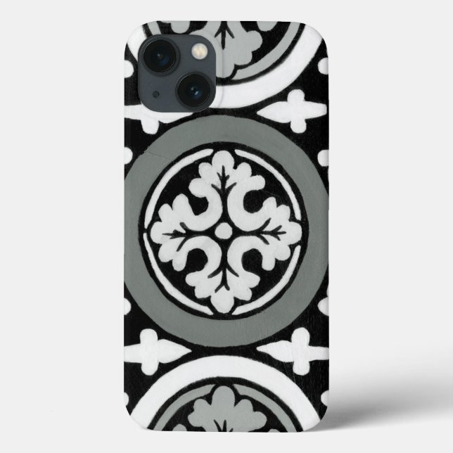 Funda De Case-Mate Para iPhone Diseño de mosaicos renacentistas decorativos (Reverso)