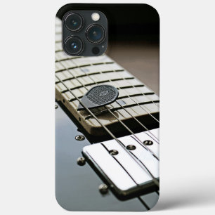 Funda Para iPhone 13 Pro Max Diseño de música country Metalizado de rock de gui