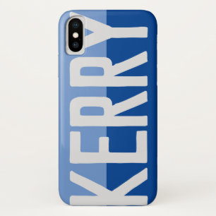 Funda Para iPhone X Diseño de nombre en negrita - Kerry