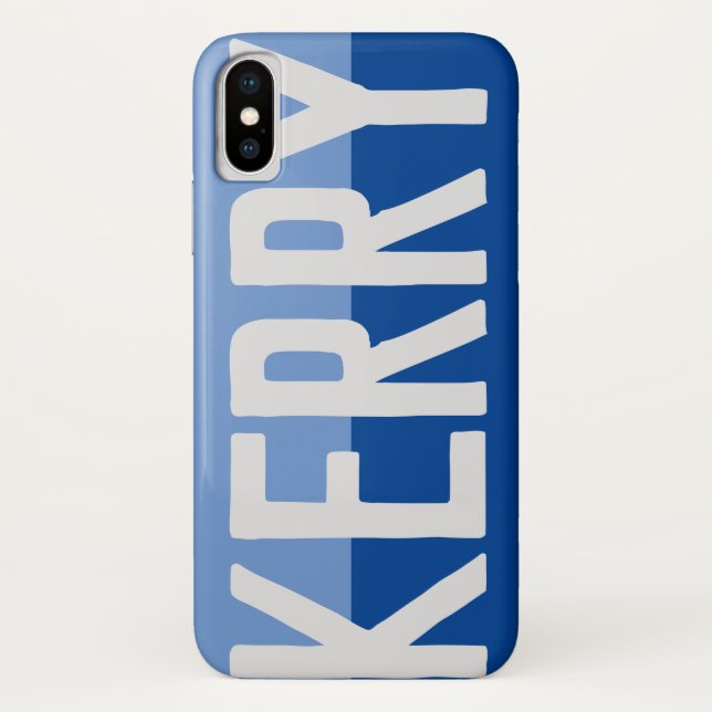 Funda De Case-Mate Para iPhone Diseño de nombre en negrita - Kerry (Reverso)