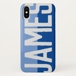 Funda Para iPhone X Diseño de nombre negrita.