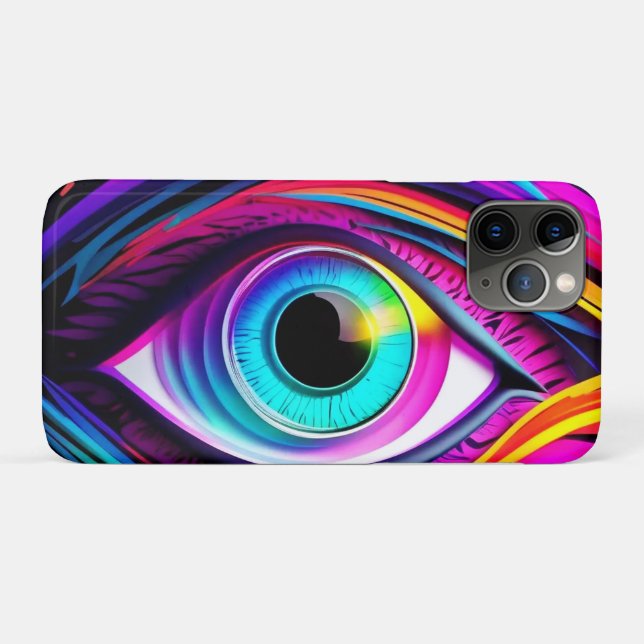 Funda De Case-Mate Para iPhone Diseño de Ojo de Nebulosa (Reverso (horizontal))
