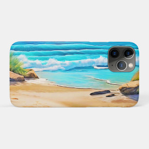 Funda Para iPhone 11 Pro Diseño de ondas de playa soleadas