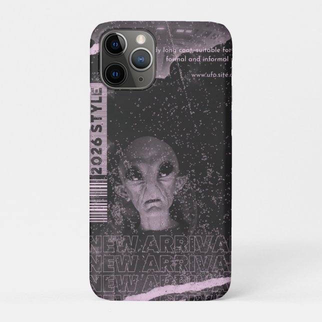 Funda De Case-Mate Para iPhone Diseño de OVNI (Reverso)