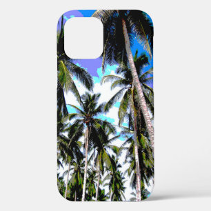 Funda Para iPhone 12 Pro Diseño de palmeras tropicales