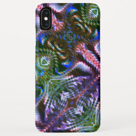 Funda Para iPhone XS Max "diseño de palo" raro formado por zigzag