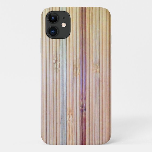 Funda De Case-Mate Para iPhone Diseño de pantalla de bambú (Reverso)