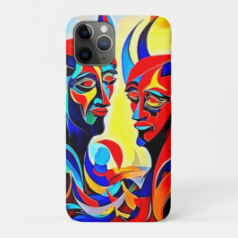 Funda Para iPhone 11 Pro Diseño de pares de espíritus vivos