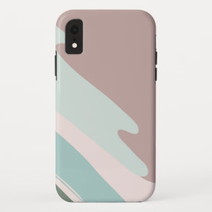Funda Para iPhone XR Diseño de patrón de arte de pintura Sombreado acua