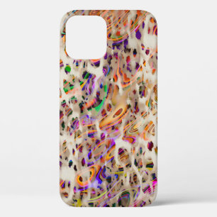 Funda Para iPhone 12 diseño de patrones abstracto moderno con efecto co
