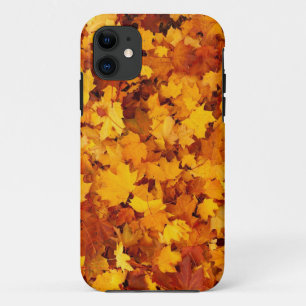 Funda Para iPhone 11 Diseño de patrones de hojas de maple