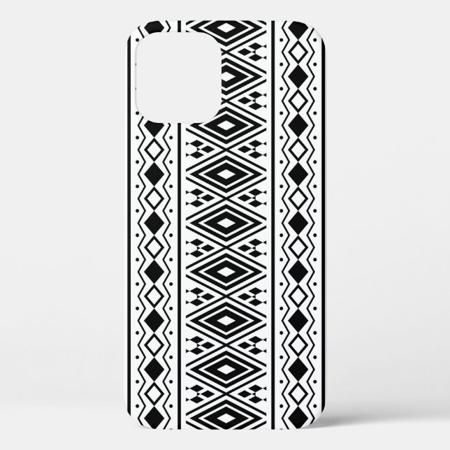 Funda De Case-Mate Para iPhone Diseño de patrones étnicos sin inconvenientes, abs (Reverso )