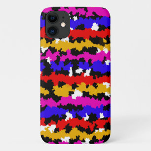 Funda Para iPhone 11 Diseño de patrones fractales de abstracción urbana