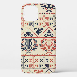 Funda Para iPhone 12 Diseño de patrones impecable con el palestino trad