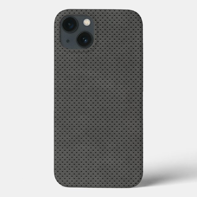 Funda De Case-Mate Para iPhone Diseño de patrones Metalizado oscuros porosos (Reverso)