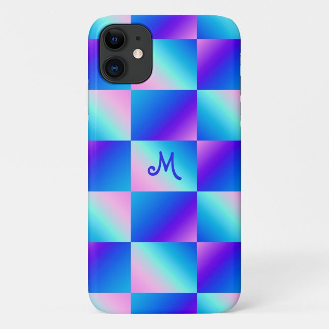 Funda De Case-Mate Para iPhone Diseño de patrones vibrantes geométricos multicolo (Reverso)