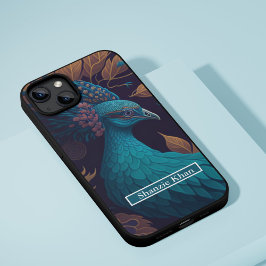 Funda Para iPhone 11 diseño de pavo real