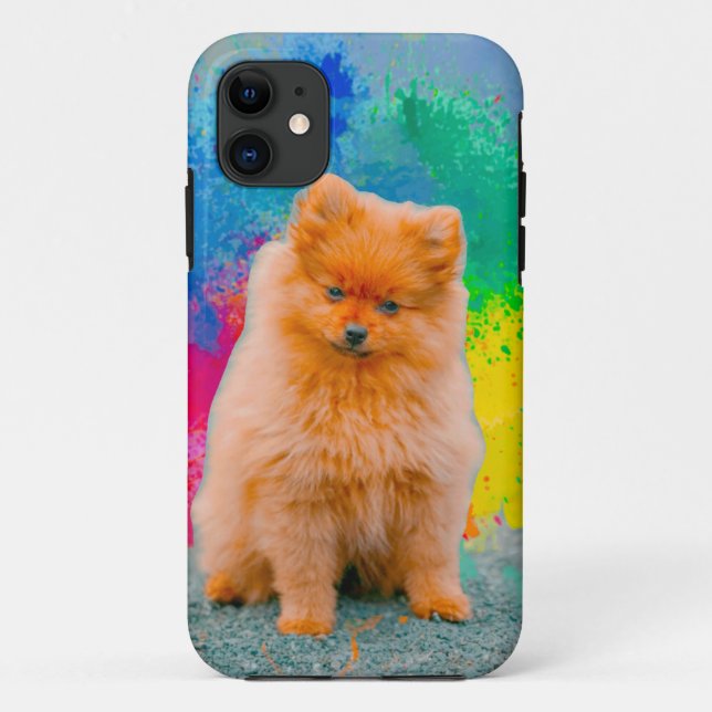Funda De Case-Mate Para iPhone Diseño de perros Guay (Reverso)