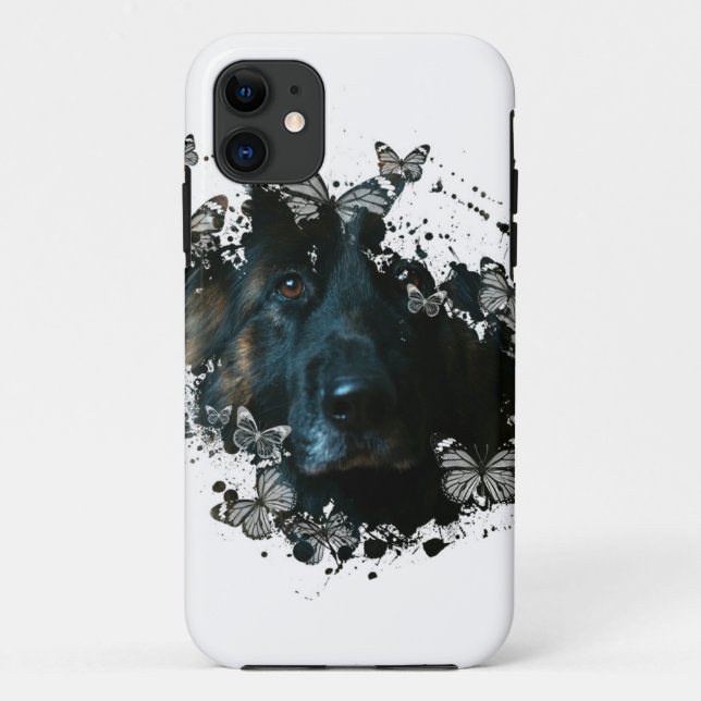 Funda De Case-Mate Para iPhone Diseño de perros Guay (Reverso)