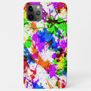 Funda Para iPhone 11 Pro Max Diseño de pintura de salpicaduras colorido lindo